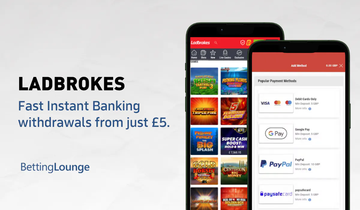 Instant Bank Transfer at Ladbrokes casino