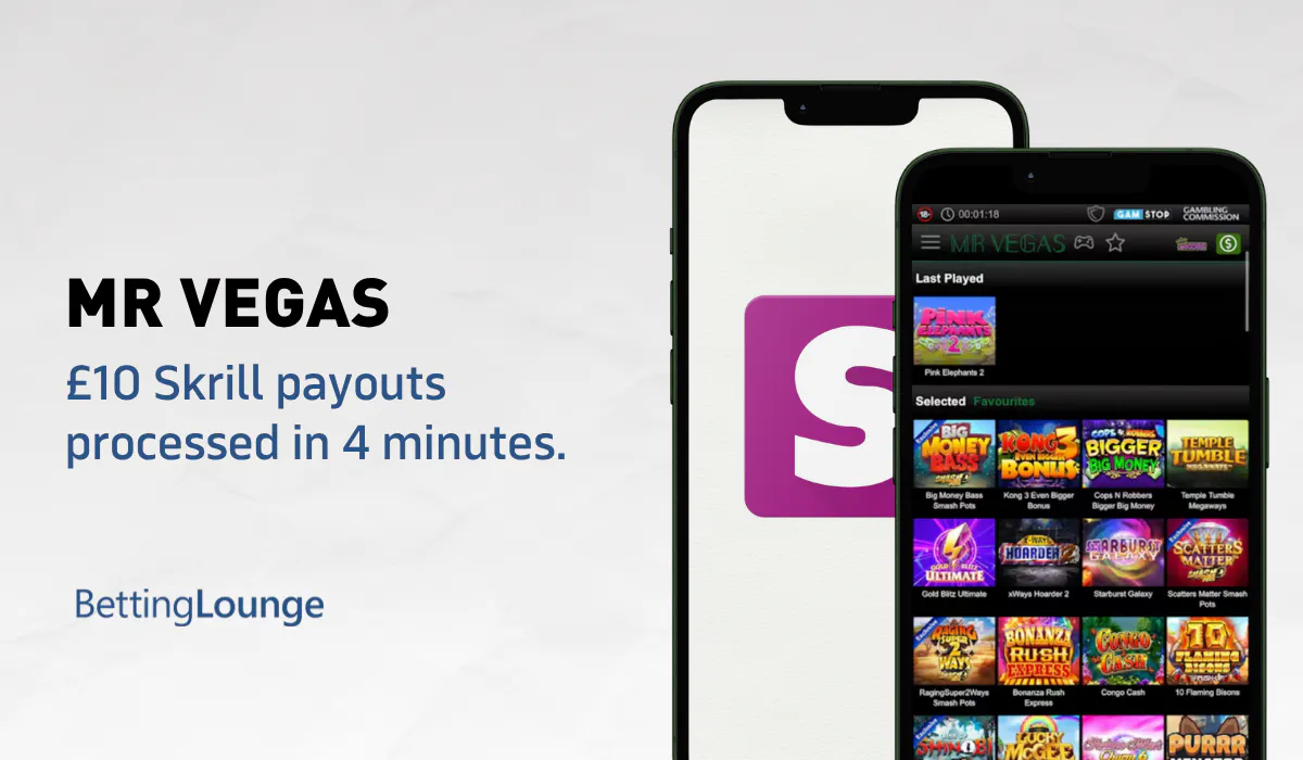 Skrill at MrVegas