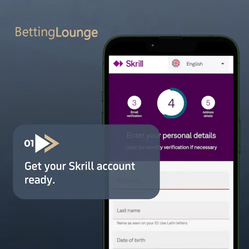 Step 1: Get your Skrill account ready