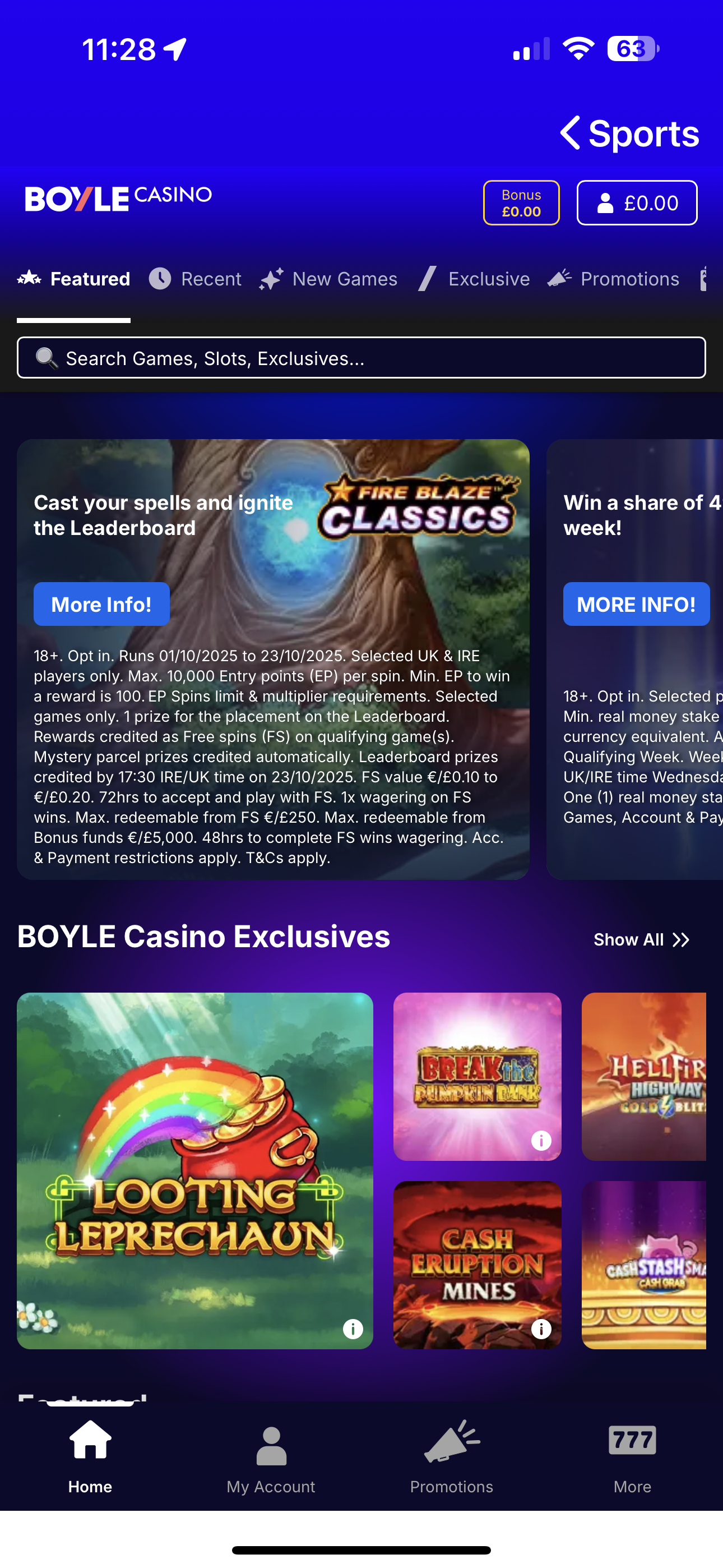 BoyleSports New Casino