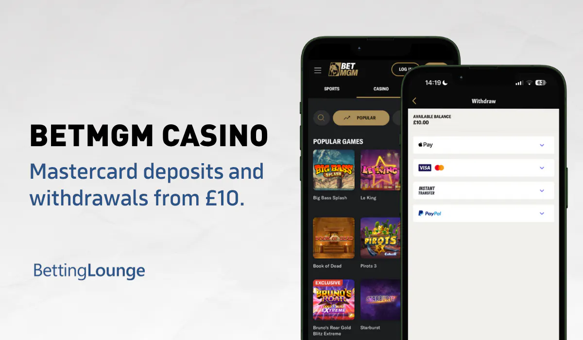 Mastercard at BetMGM casino
