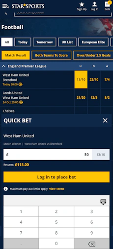 StarSports Bet Promo