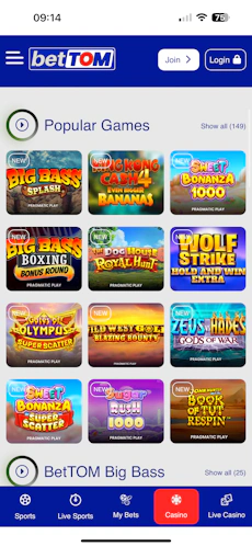 BetTom Casino