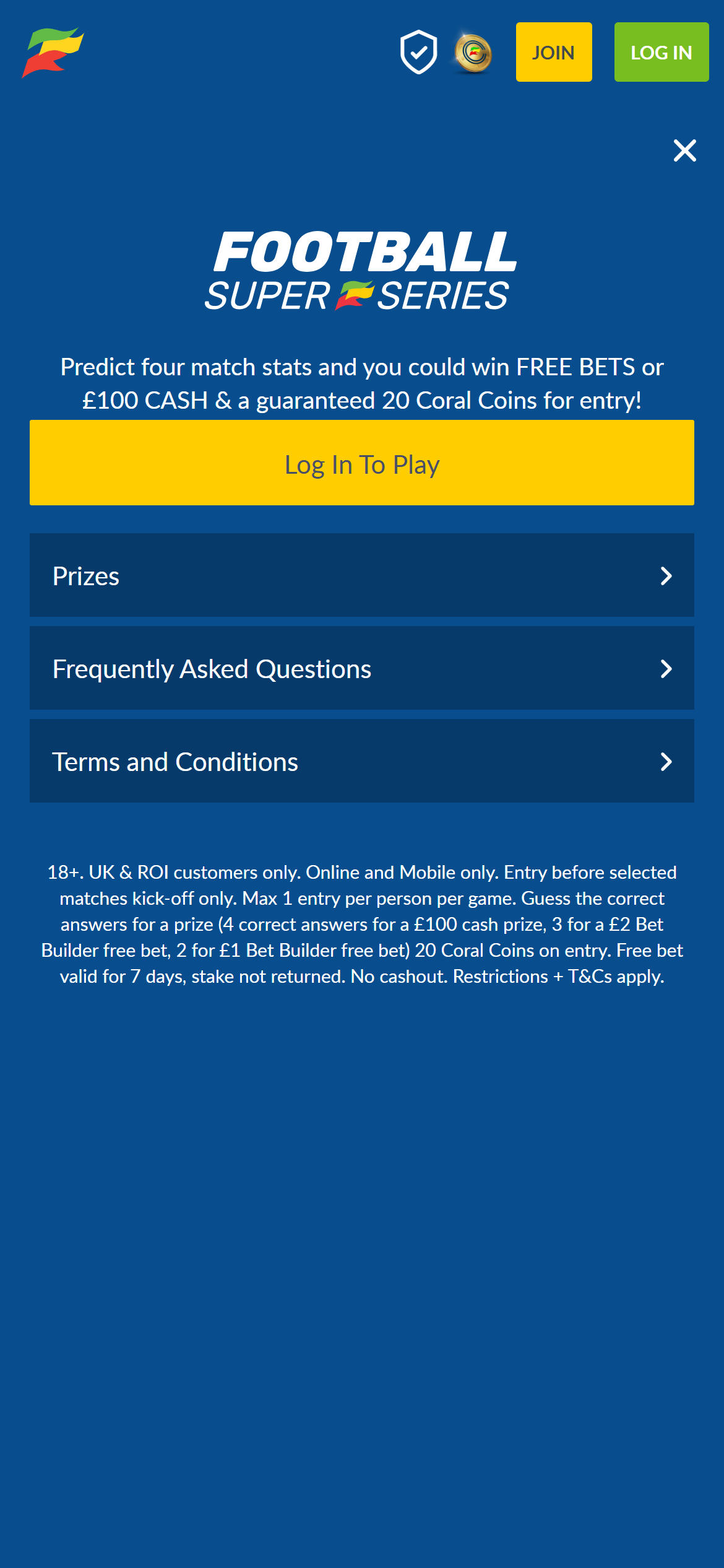 Coral football super series