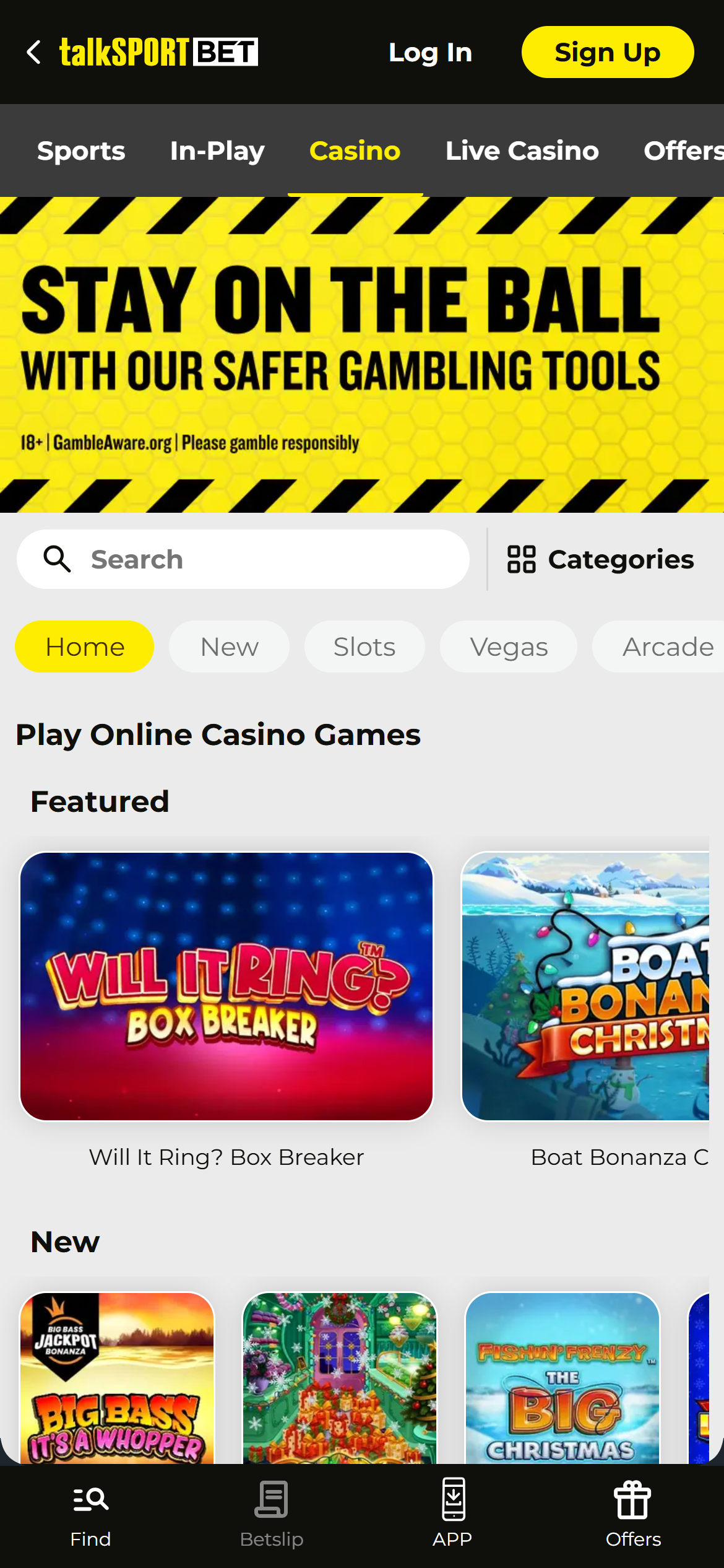 talkSPORT Bet Casino