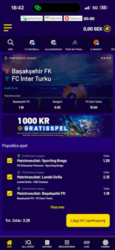 Spelklubben - Fotbollsutbud