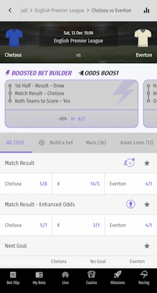 hollywoodbets sports deep markets
