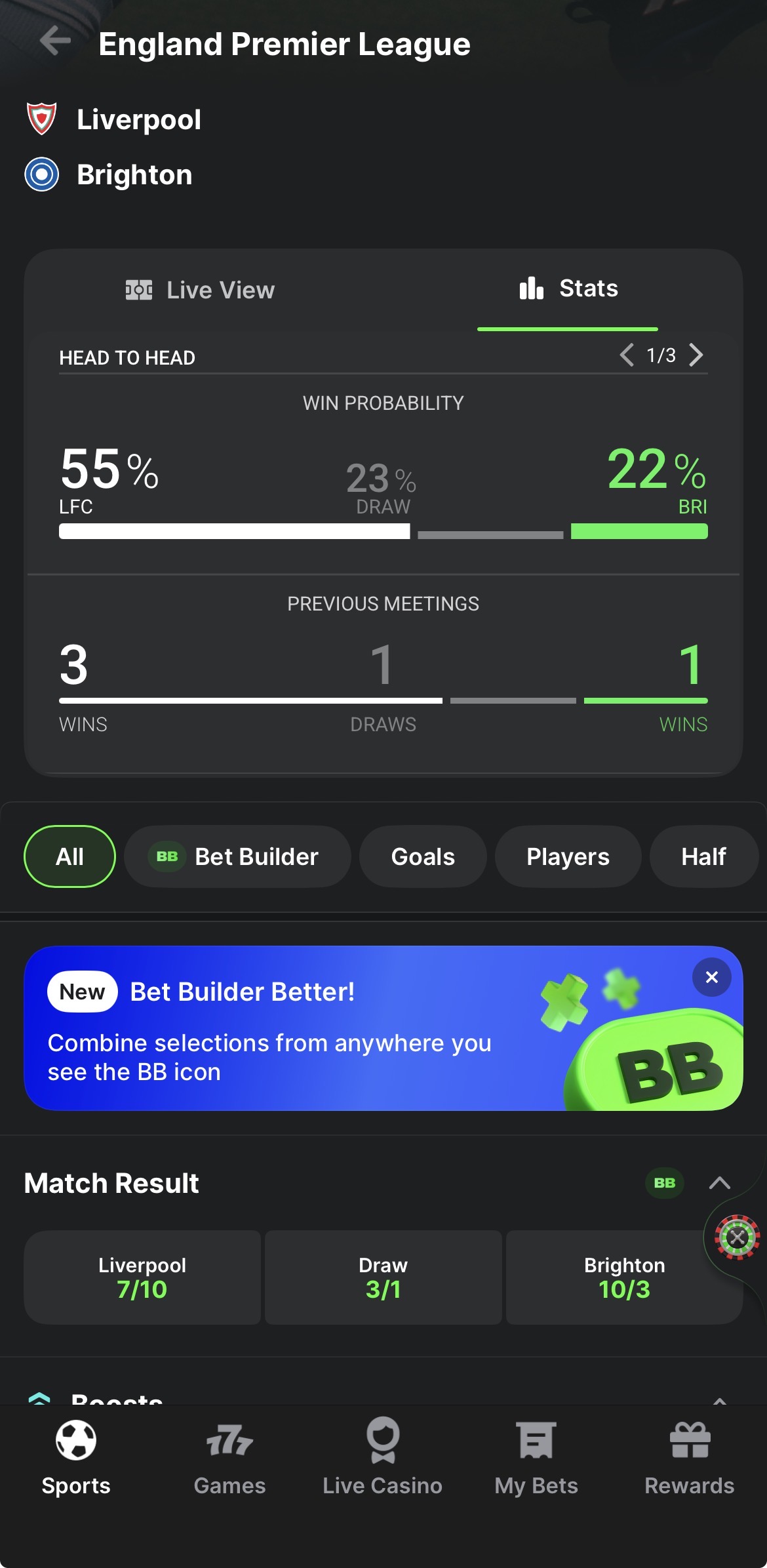 midnite fixture view