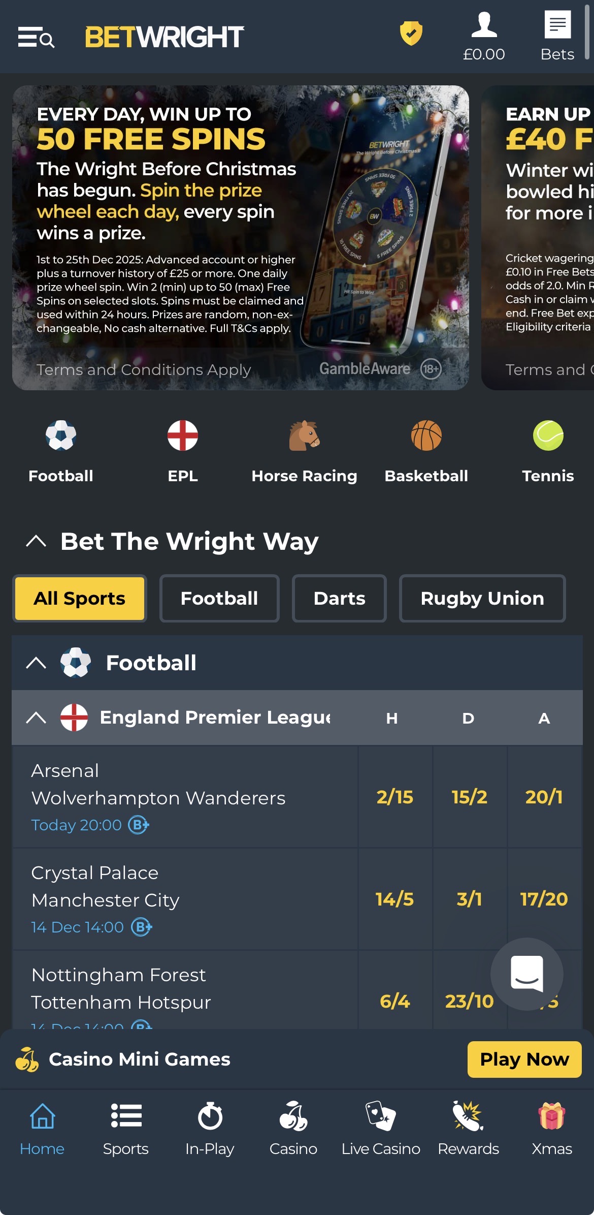 Betwright sportsbook