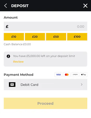 App - Pricedup - Deposit 3