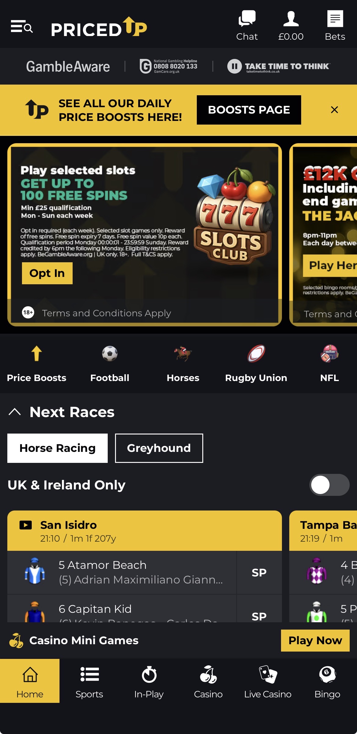 App - Pricedup - Deposit 1