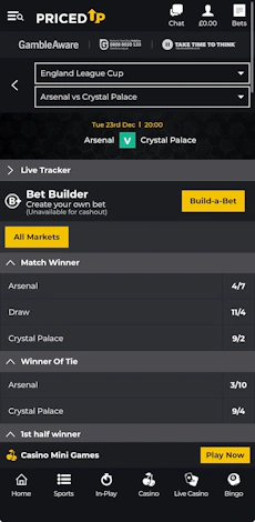 App - Pricedup - Sports 3