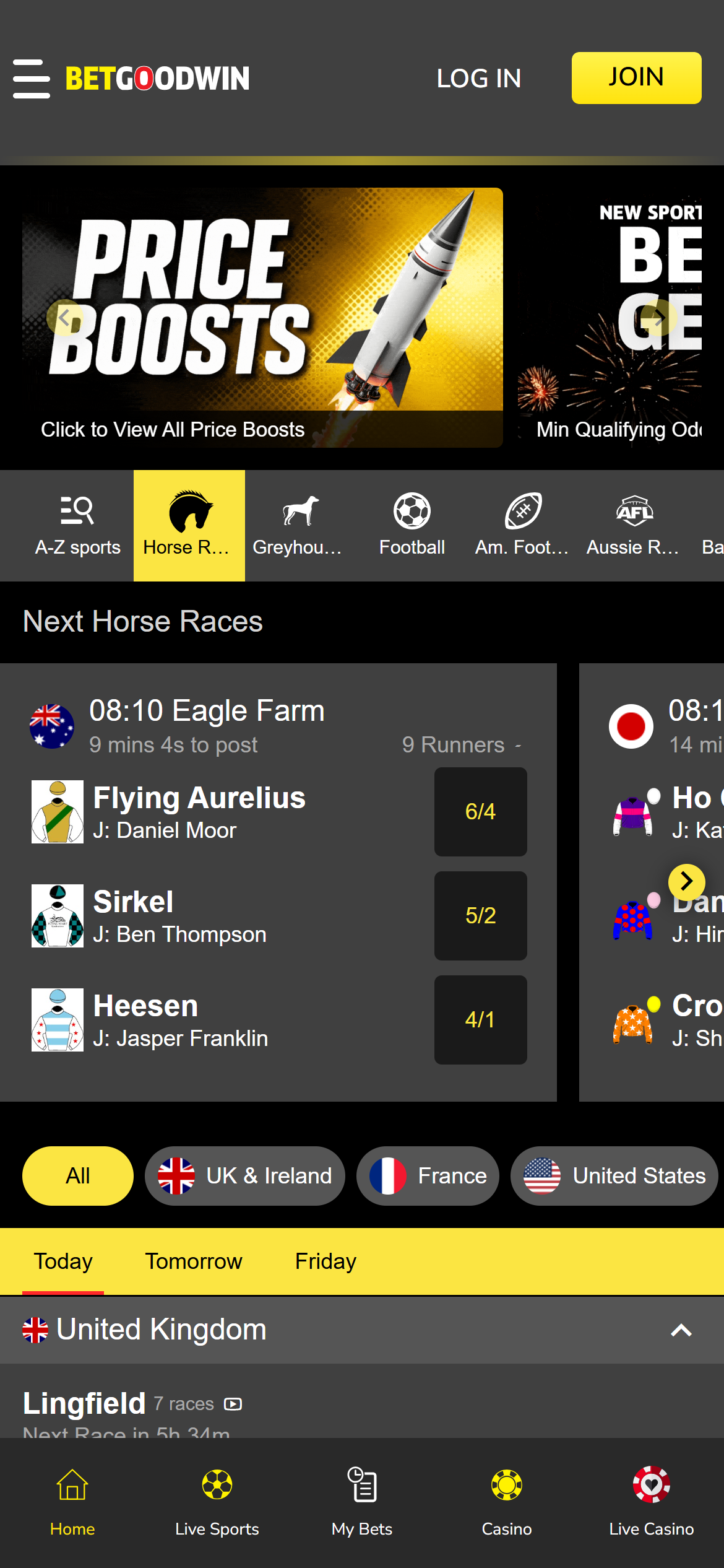 BetGoodwin sportsbook