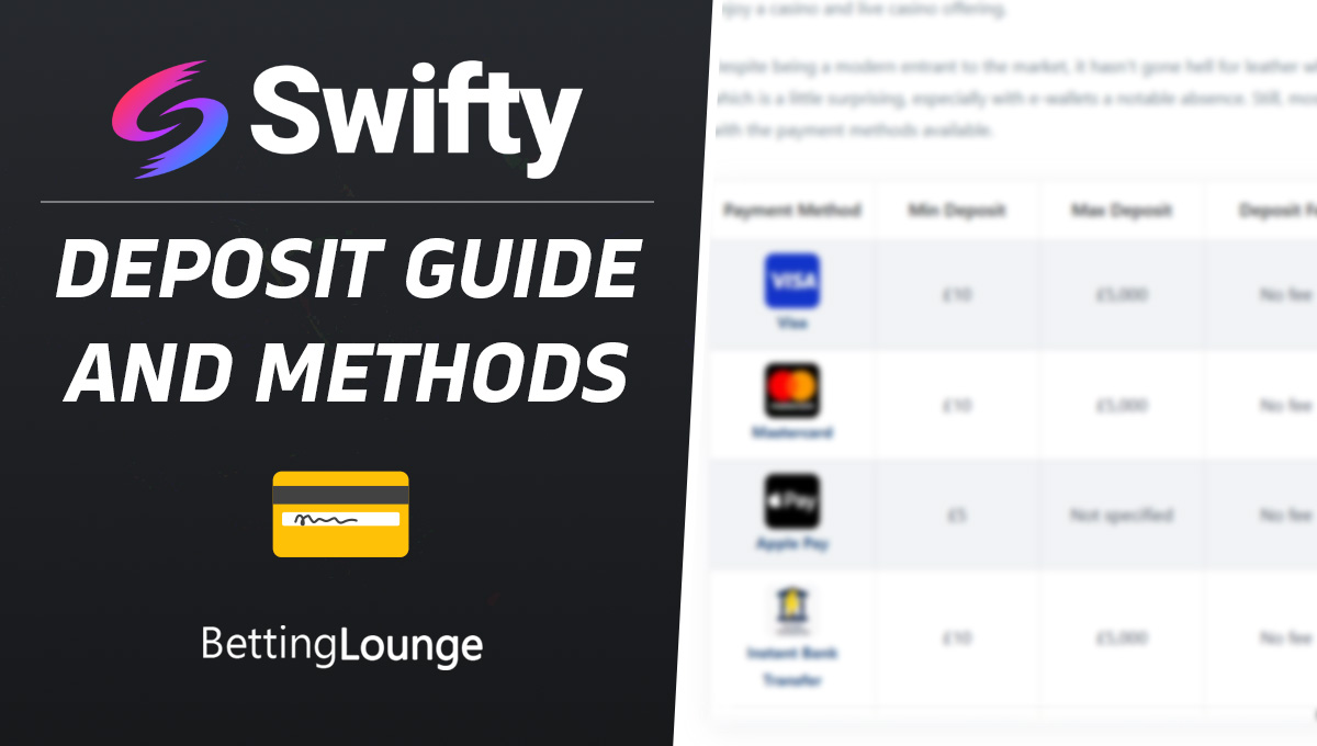 Swifty Sports deposit guide