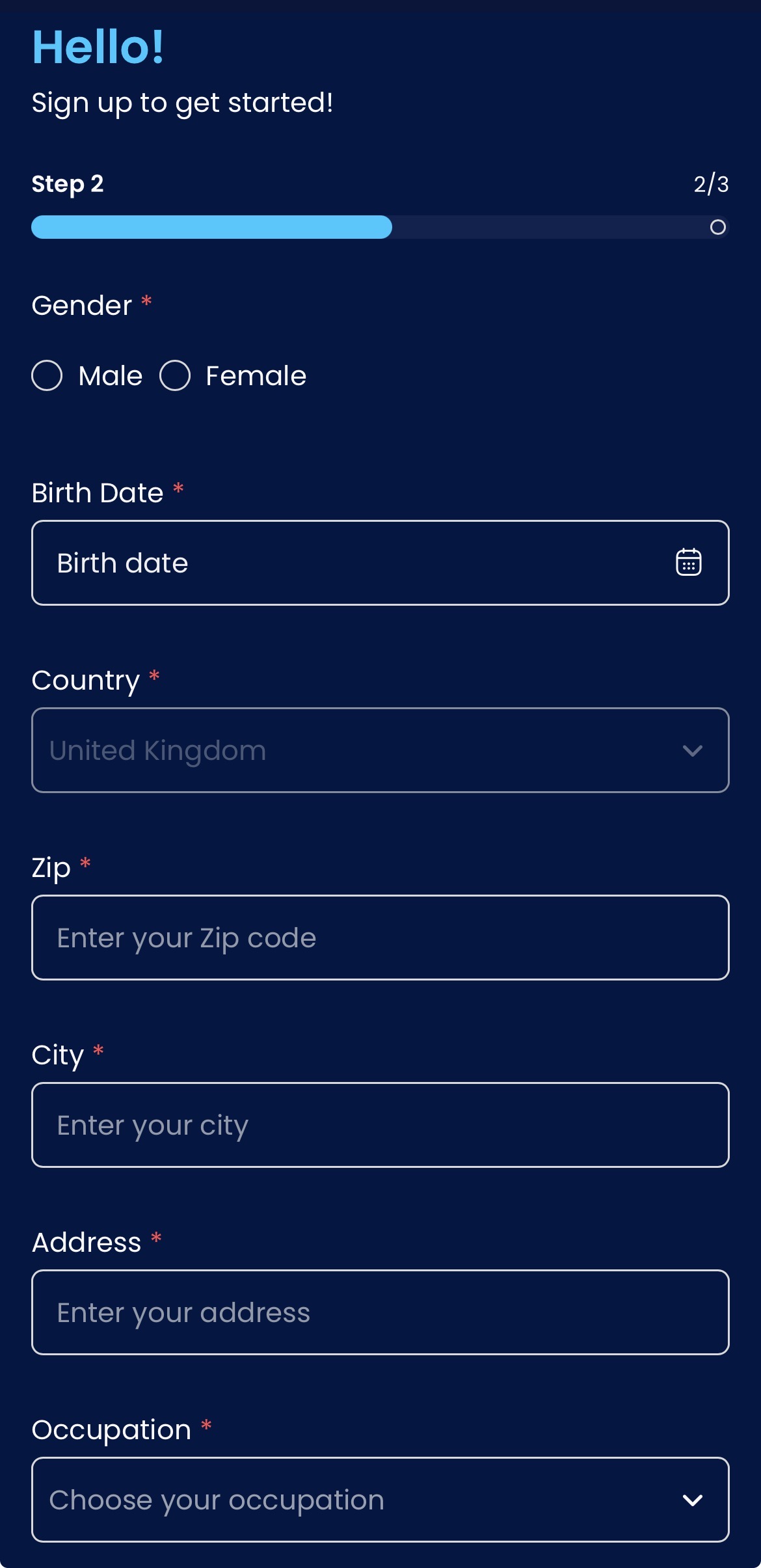 Highbet Registration 3