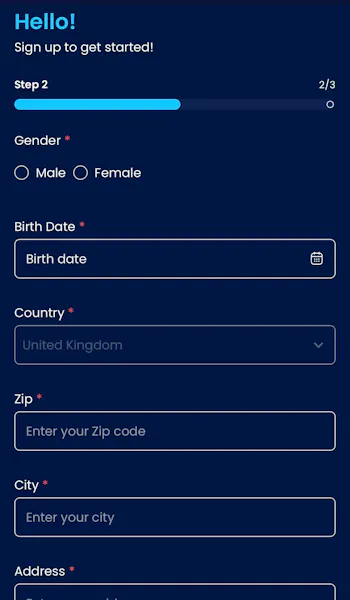 Highbet Registration 3