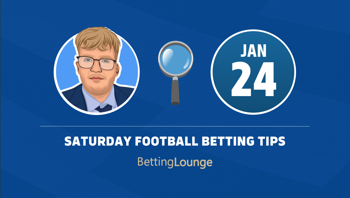 Saturday's Free Football Betting Tips & Predictions (Jan 24)