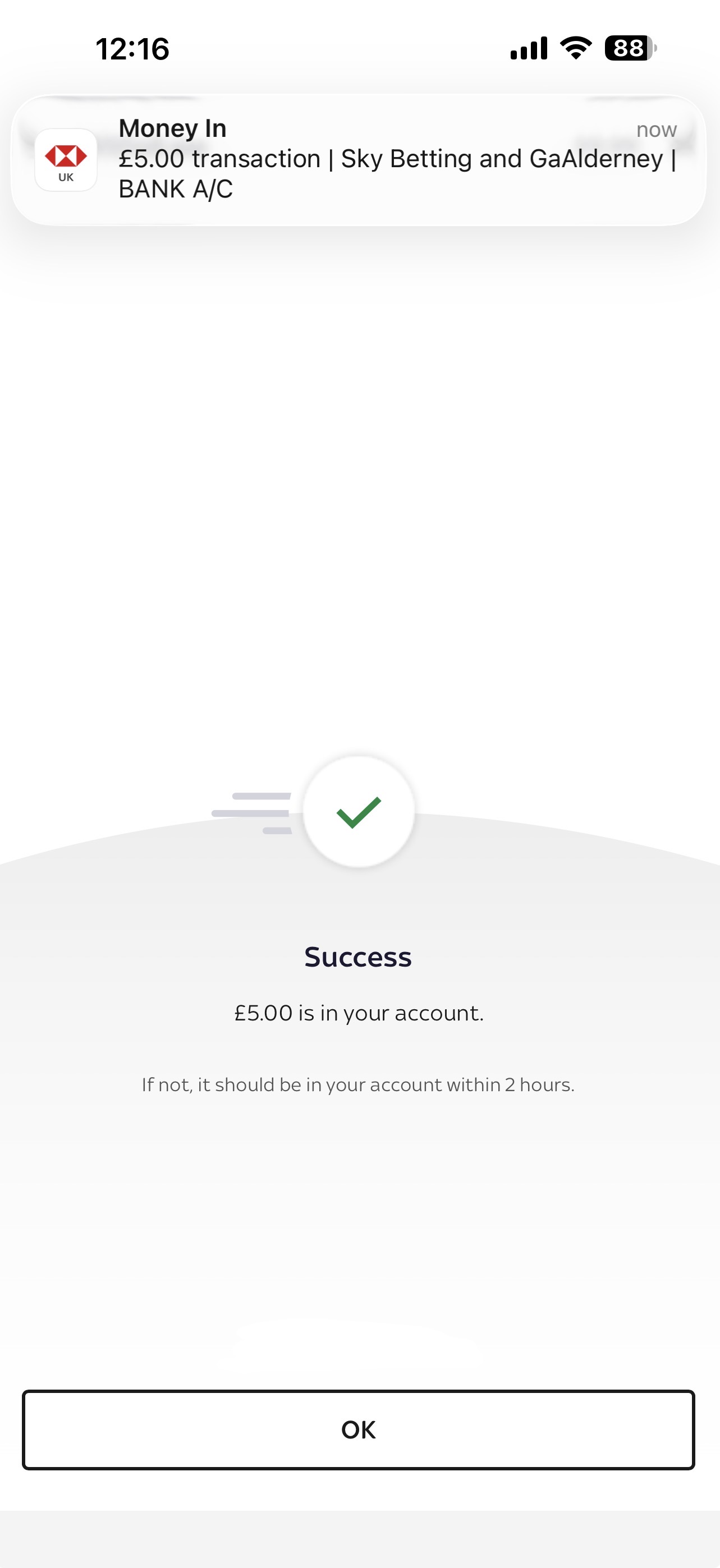 Withdrawal 3 Sky Bet