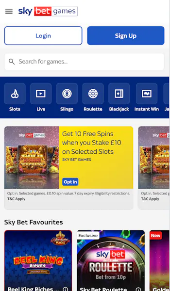 Sky Bet Casino