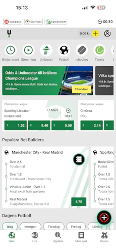 Insättning - Unibet (1)