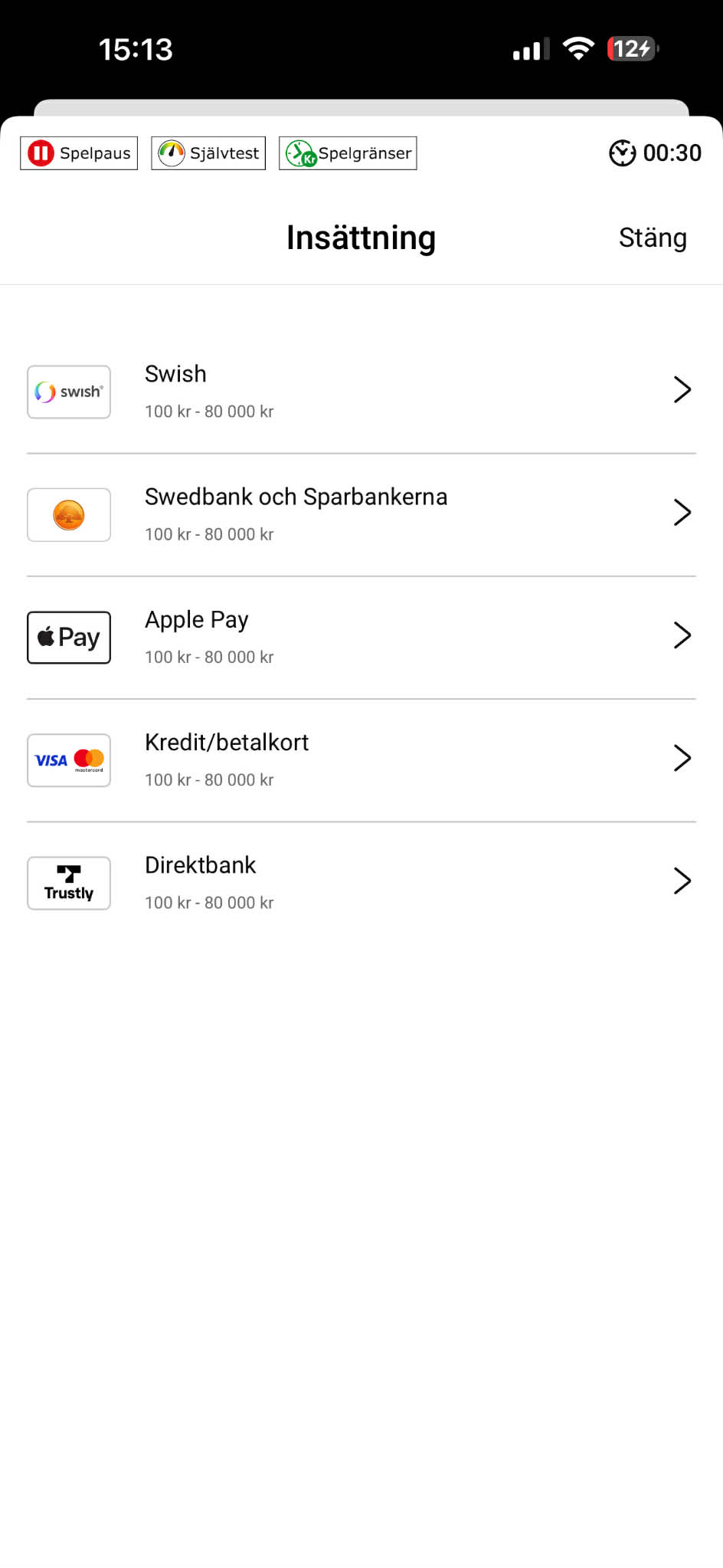 Insättning - Unibet (2)