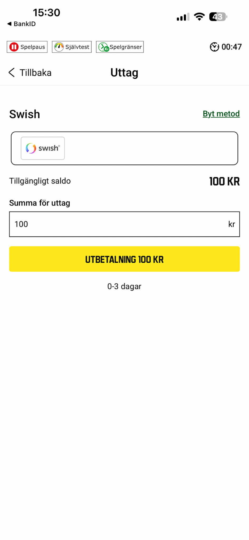 Uttag - Unibet (3)