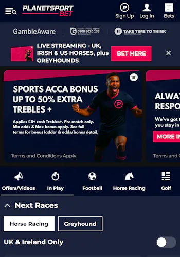 Planet Sport Bet promotions