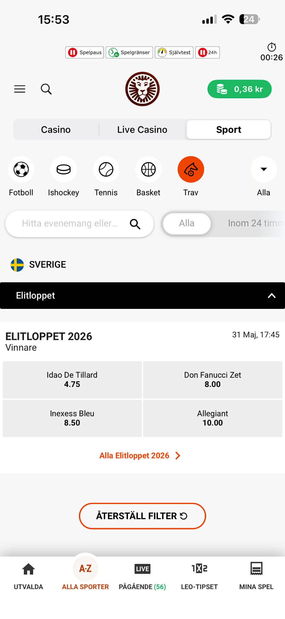 Travutbud - LeoVegas 1