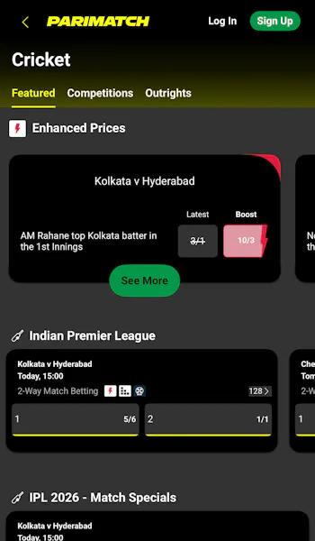 Parimatch Cricket
