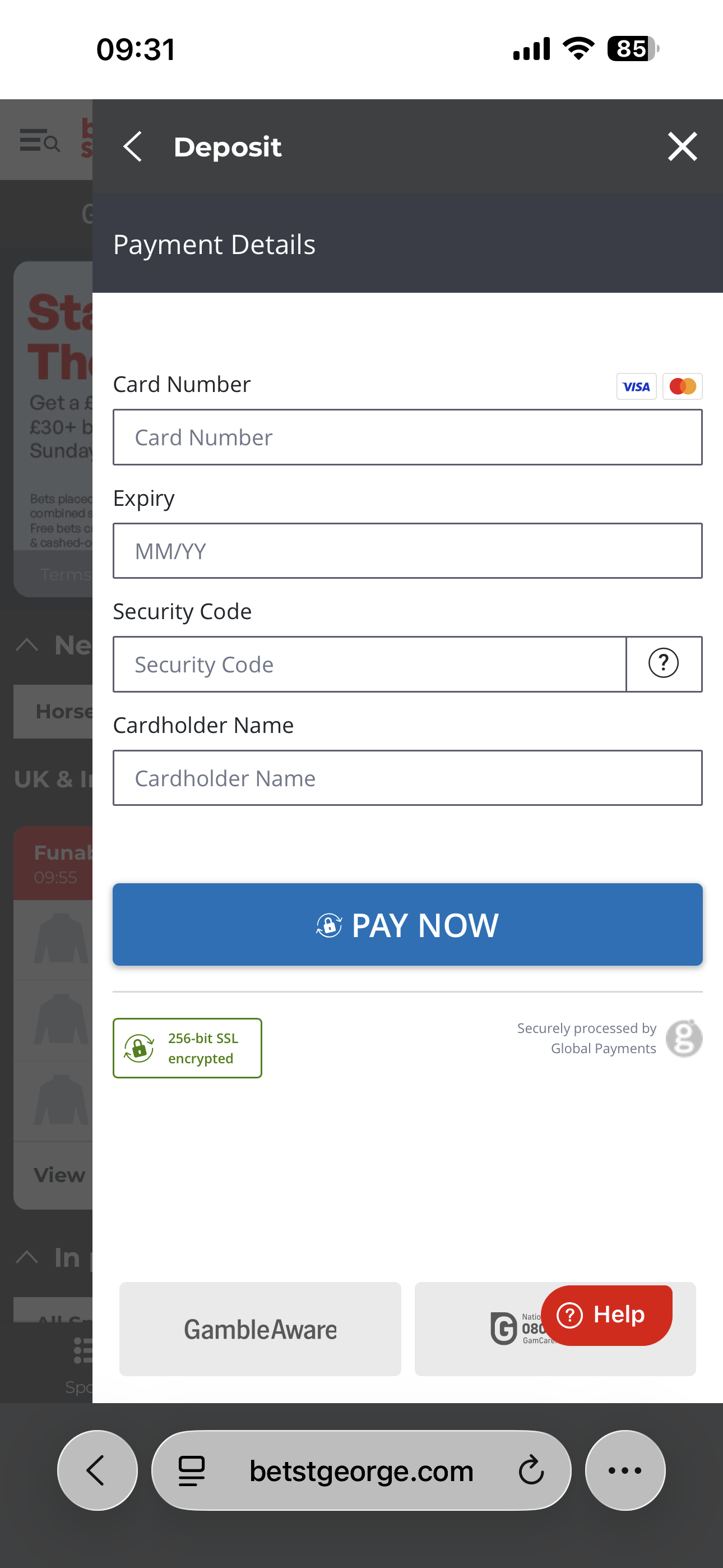 Bet St George Deposit 2
