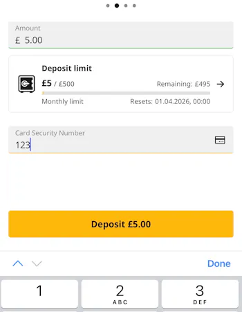 Betfair Deposit 3