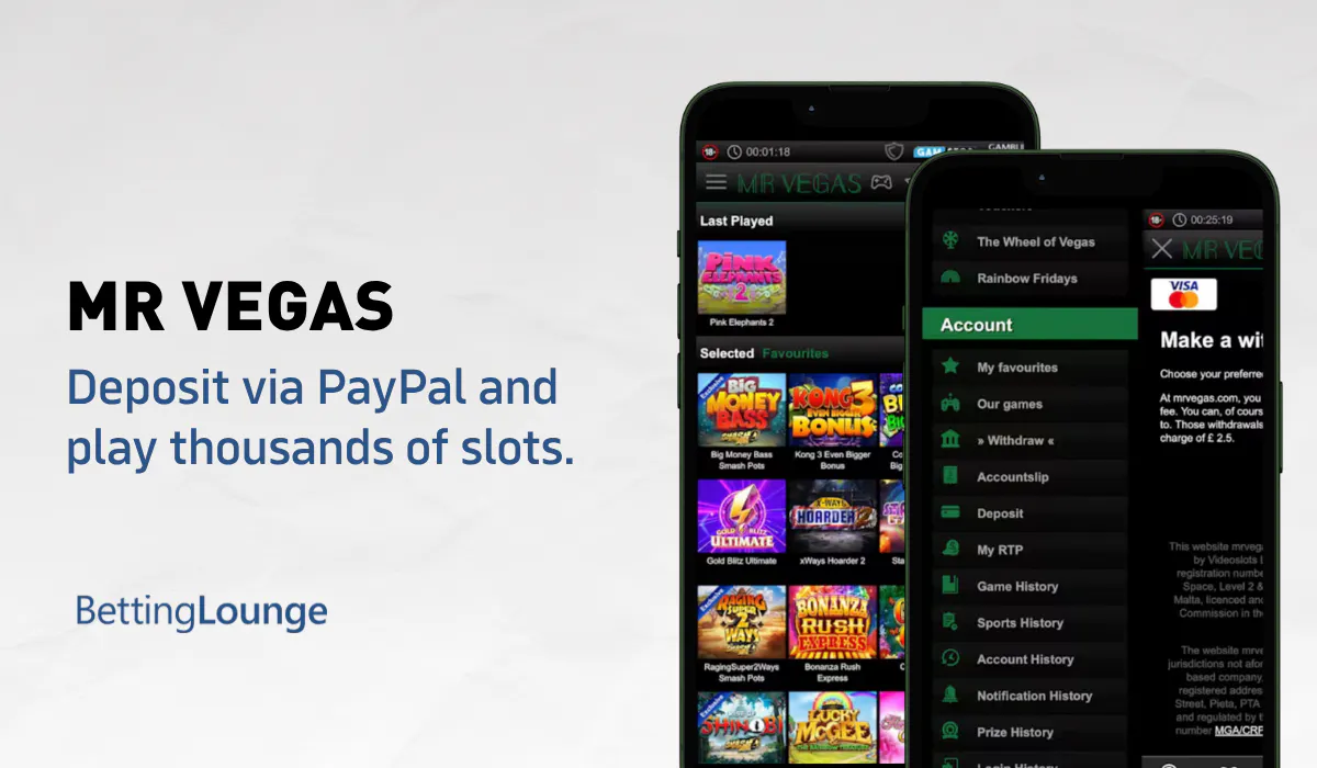 paypal casino mr vegas