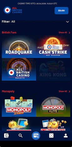 All British App - Casino 1