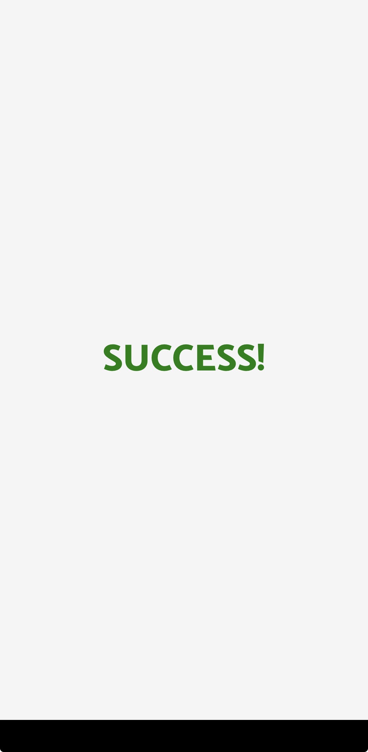 All British App - Deposit Success