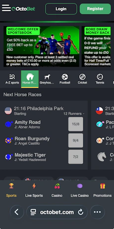 Octobet Registration 1