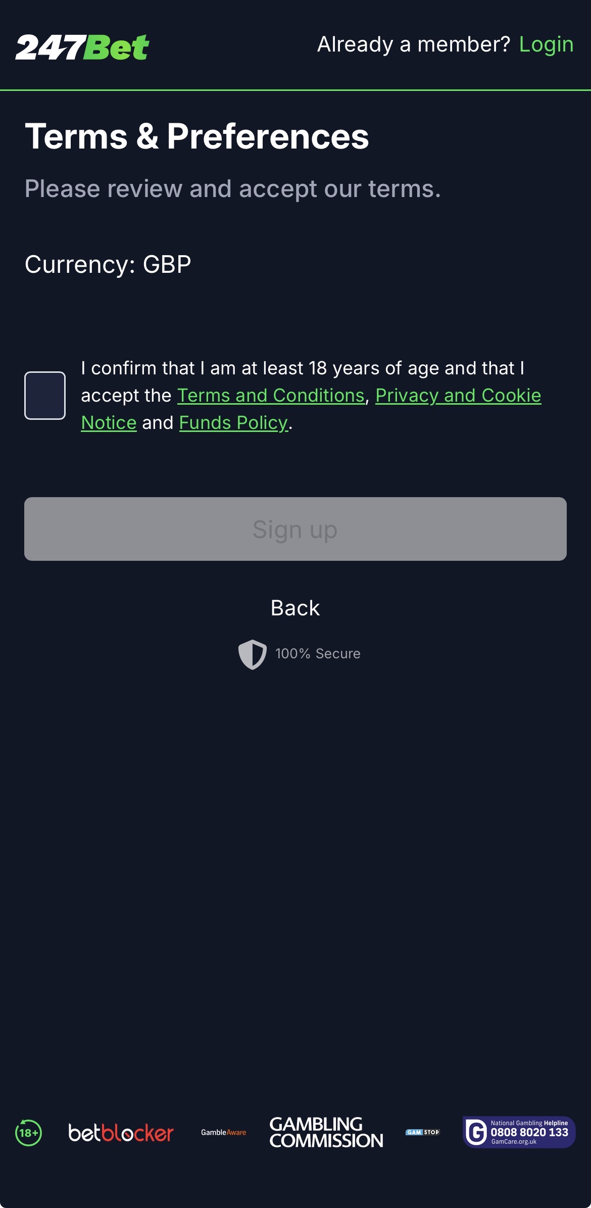 247bet app terms and conditions