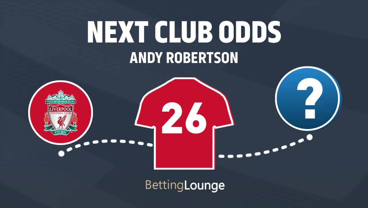 Andy Robertson next club betting odds after Liverpool