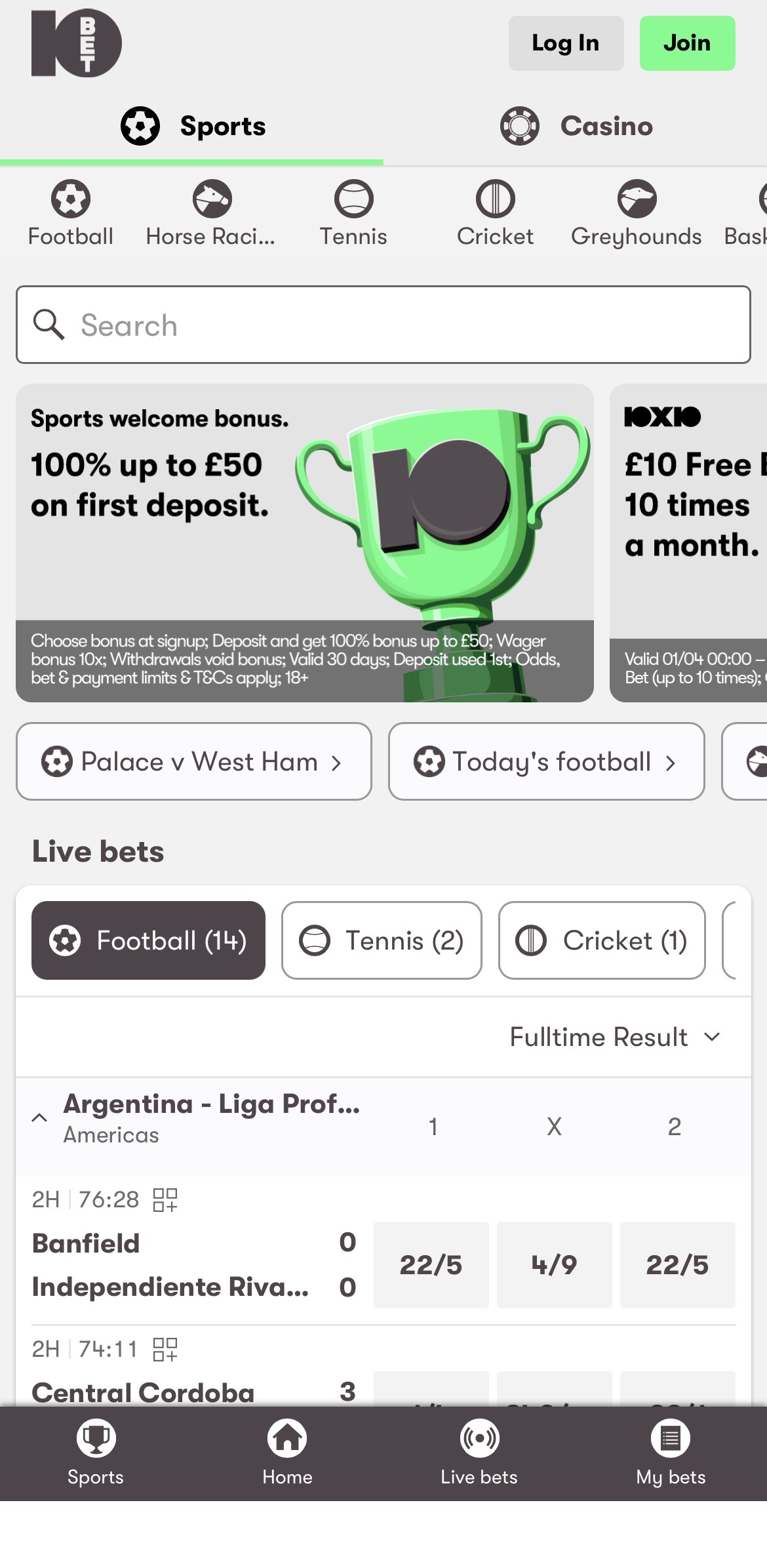 10bet registration 1