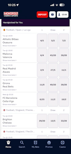 Monopoly Casino & Sports Football