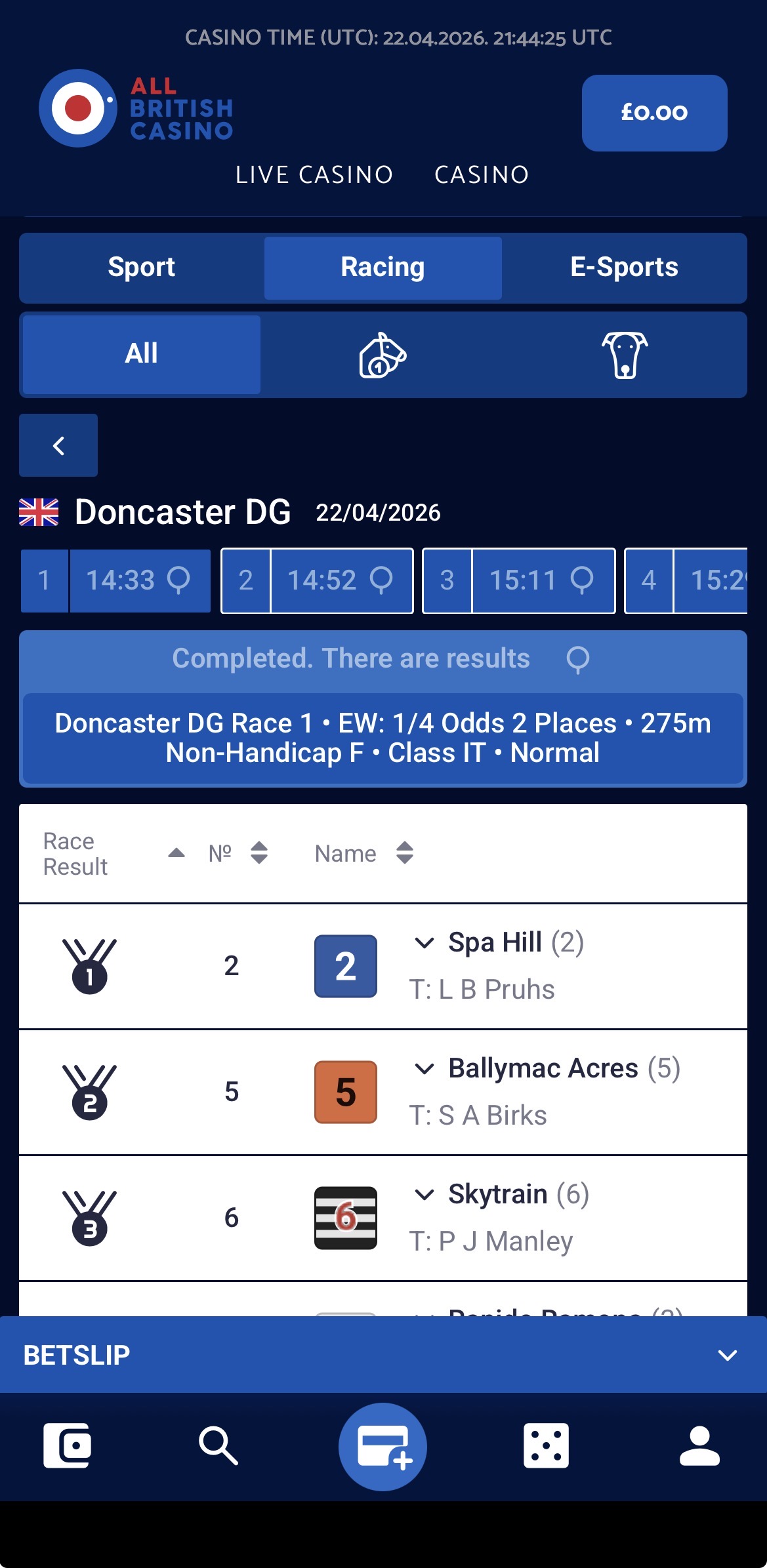 All British App - Sports 2