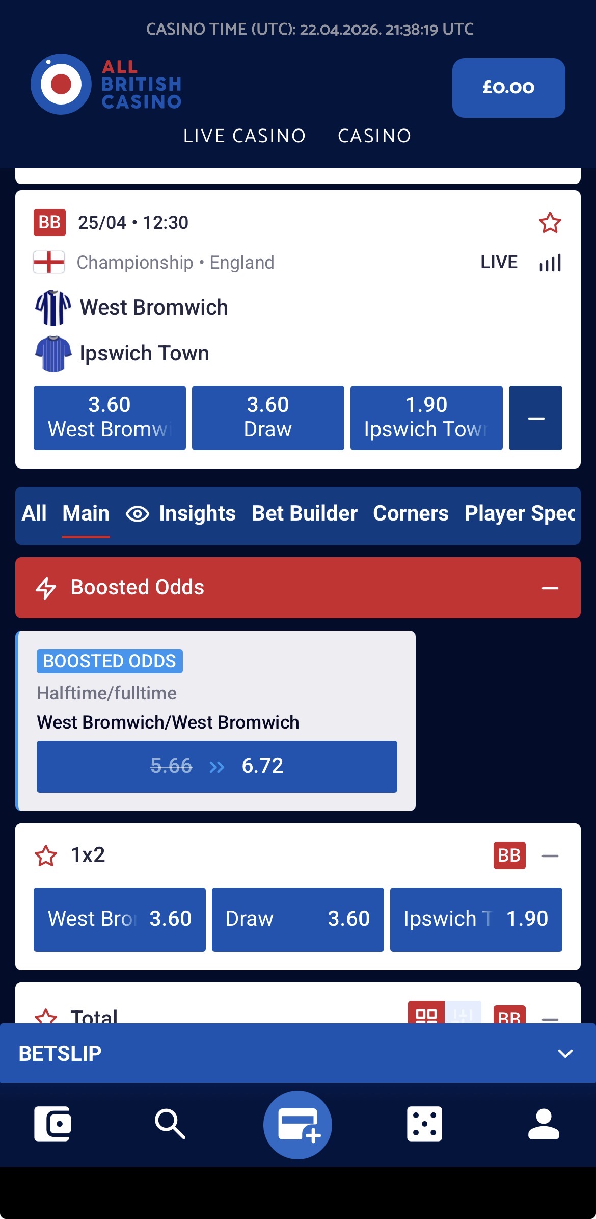 All British App - Sports 3