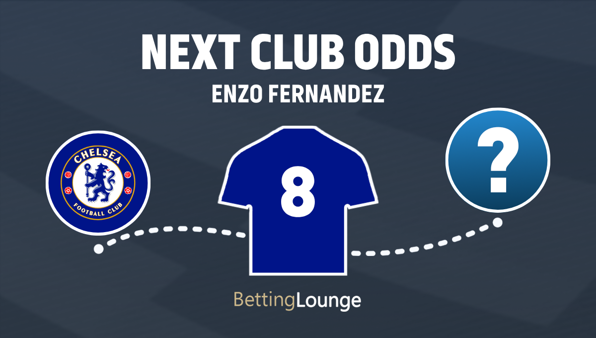 Enzo Fernandez next club betting odds after Chelsea