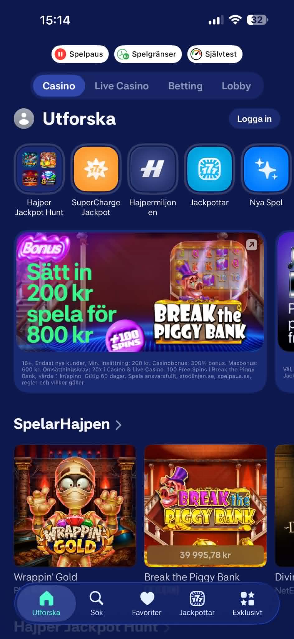 Casino - Hajper