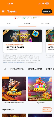 Casino - Nya Expekt 