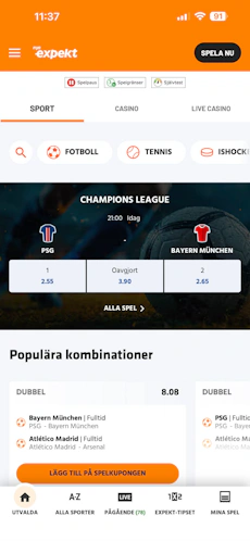 Registrera dig - Nya Expekt