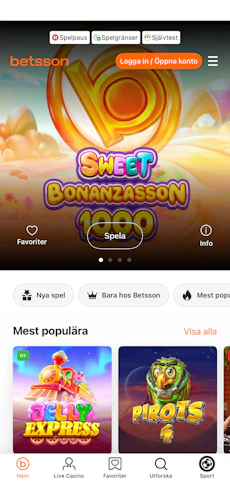 Casino - Betsson 