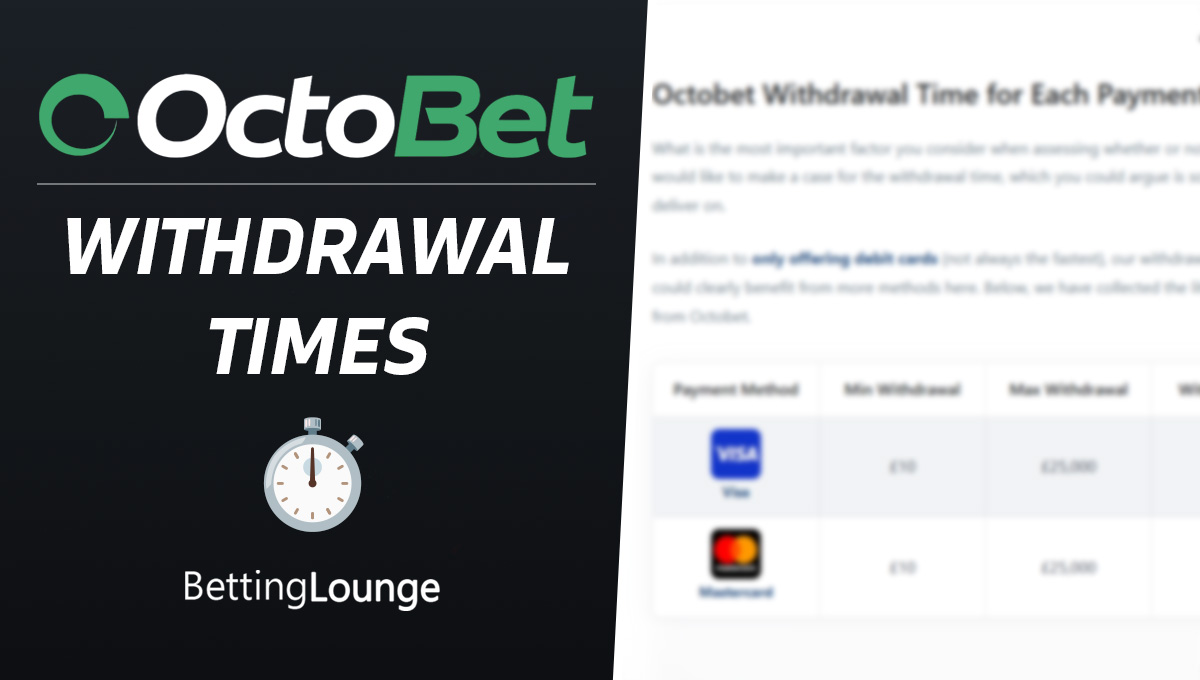 Octobet withdrawal times