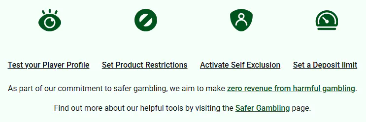 Unibet responsible gambling 