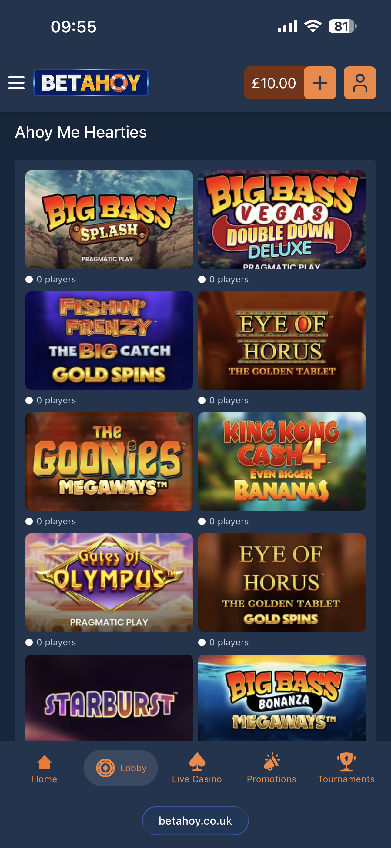 BetAhoy Casino