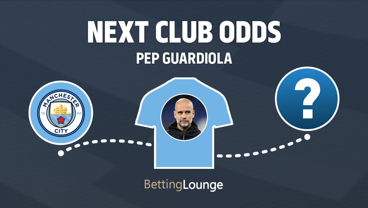 Pep Guardiola Next Club Odds